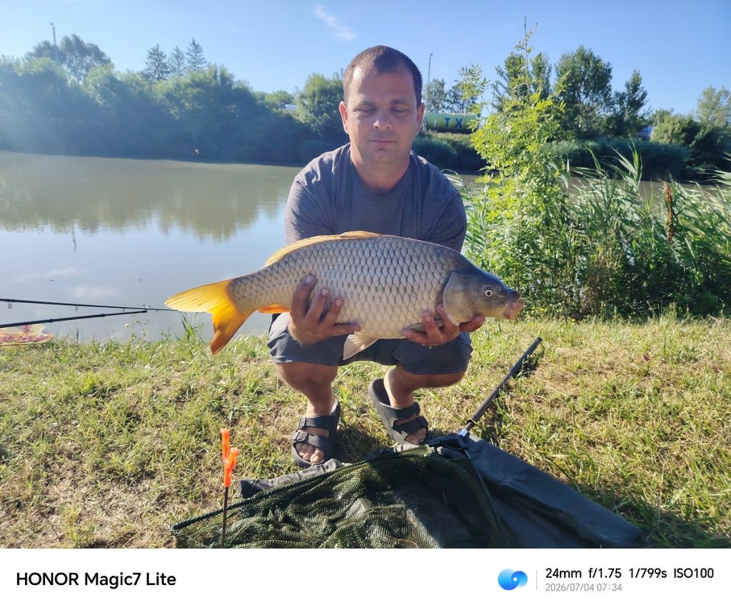 Bálint Krisztián 5,745 kg ponty
