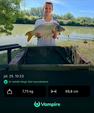 Berta Bence 7,75 kg ponty